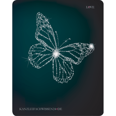 Glitzermousepad zu Kanzleifachwisse24.de